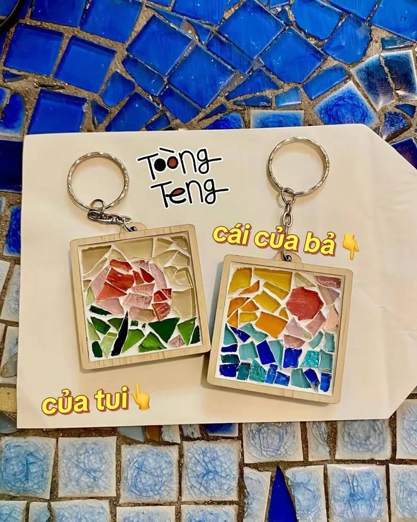 Workshop tranh mosaic